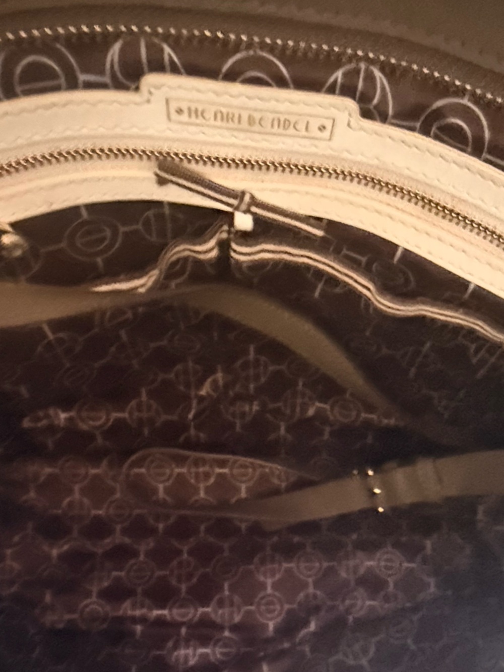 Henri Bendel Olive Green Shoulder Tote Crossbody and or diaper bag - Picture 8 of 12